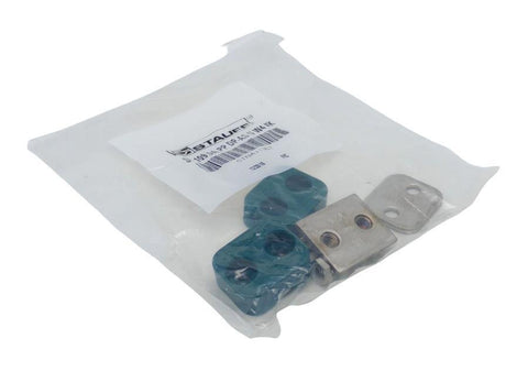 Stauff STNA11362 3/8" Polypropylene Tube Clamp Kit SP109,5A PP DP-AS U W4 #K