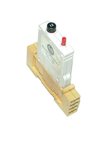 Allen Bradley  1492-GHA012  1.2 AMP 250 VAC Single-Pole Circuit Breaker W/Socket