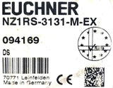 EUCHNER NZ1RS-3131-M-EX Safety Switch 094169 AC-15 4A 230V DC-13 4A 24V IP67