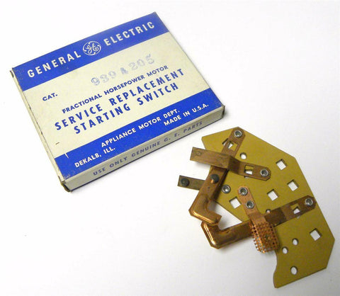 BRAND NEW GENERAL ELECTRIC GE MOTOR SWITCH MODEL 939A205