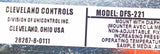 Cleveland Controls DFS-221 Air Proving Pressure Switch 15A 115/277VAC