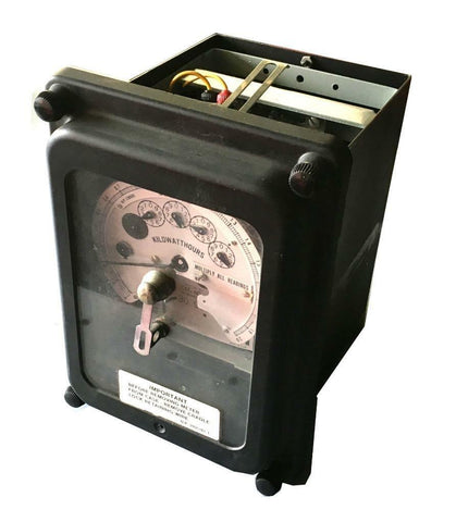 GENERAL ELECTRIC DSN163 WATTHOUR DEMAND METER 3-PHASE - SOLD AS IS