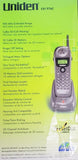 Uniden EXI-976C Compact Cordless Phone Black 10 Memory Dial Locations