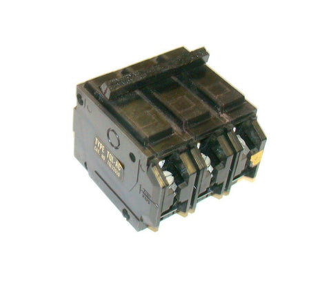 GENERAL ELECTRIC 20  AMP 3-POLE CIRCUIT BREAKER 240 VAC MODEL  TQL43020