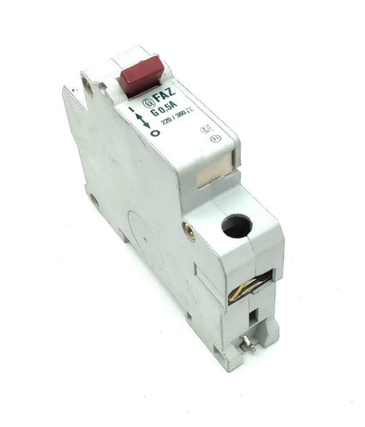 Moeller FAZ G0.5A Circuit Breaker 0.5A  277/480VAC