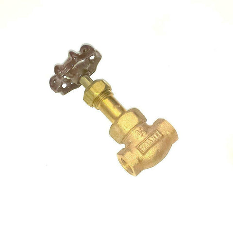 New Crane  7TF  Bronze Threaded Globe Valve 3/8 NPT 150S 300 CWP