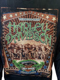 Harley Davidson Motorcycle Men's Wrecking Crew Graphic Black Long Sleeve Shirt L