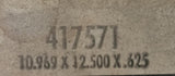 Federal Mogul 417571 Nitrile Oil Seal 10.969" x 12.5" x 0.625"
