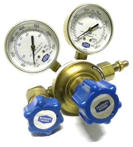 UNION CARBIDE CORP. LINDE Y3-UPD-3.75-346 PRESSURE REGULATOR 3000 PSI