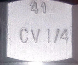 Lot of 2 FLAIR-LINE  CV 1/4  Check Valves W/Fittings 1/4 NPT