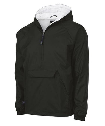 NEW CHARLES RIVER APPAREL 8905 YOUTH CLASSIC PULLOVER JACKET BLACK SIZE XL