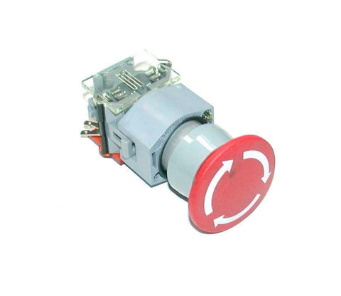 EAO 704.915.2  Red E-Stop Maintained Twist Release Pushbuttton