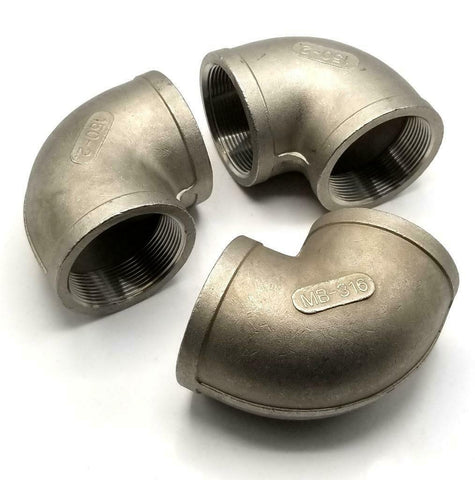 MB-316 150-2 90 Deg. Pipe Elbow Stainless Steel 2"