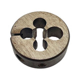 Greenfield Industries 23225 Carbon Steel Round Adjustable Die 1-1/2" OD x 1/2" W