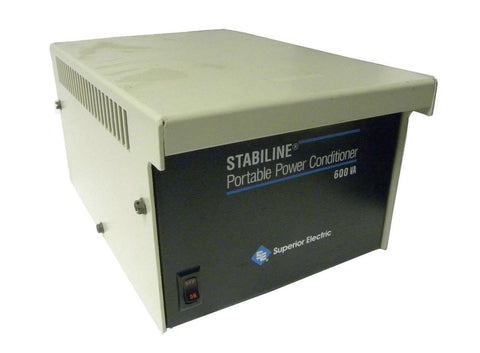 SUPERIOR ELECTRIC STABILINE PORTABLE POWER CONDITIONER MODEL PPC600