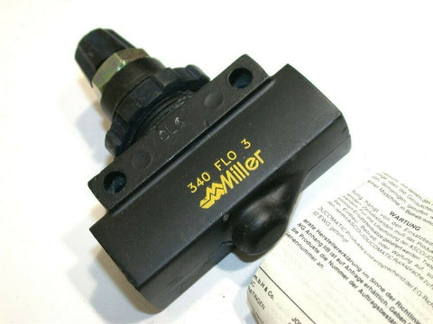 UP TO 2 NEW MILLER 3/8" FLOW CONTROLS 340-FLO-3