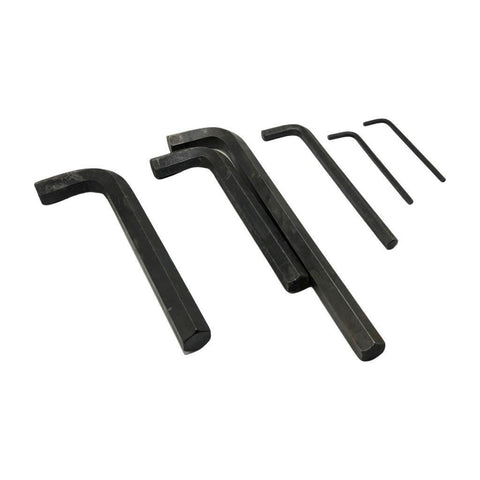 Allen Wrench Set 6 Piece Jumbo Hex Key Standard SAE 1" (2)7/8 1/2 1/4 7/32