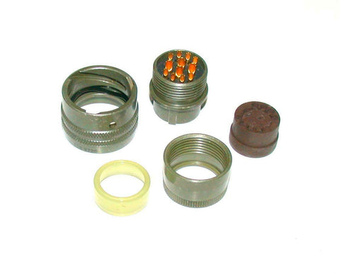 New Amphenol   71-148614-12S   Circular 12-Pin Female Connector