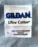 Gildan Men's Phish Super Ball IX Clean Vibes Staff Light Blue Shirt Size Large