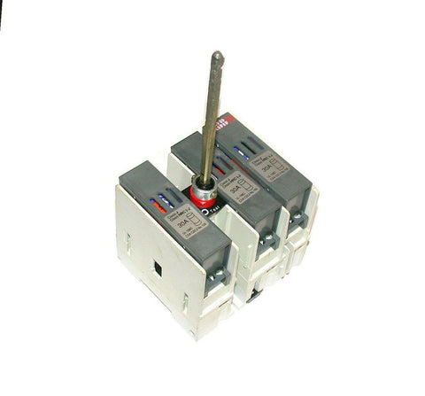 ABB ASEA BROWN BOVERI  OS 30AJ12  DISCONNECT SWITCH W/FUSES 30 AMP 600 VAC