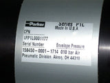 UP TO 2 NEW PARKER 2 1/2" BORE 1" STROKE DOUBLE END AIR CYLINDERS 1PP1L0001177