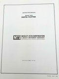 Nicolet Scientific Corp. Model 1553 Zeta Digital Plotter User Manual