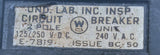 Westinghouse E2070 2 Pole Circuit Breaker 70A 240VAC 125/250 VDC