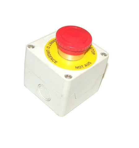 ALLEN BRADLEY 800E-30X1  RED  E-STOP  PUSH PULL MAINTAINED PUSHBUTTON  DTATION