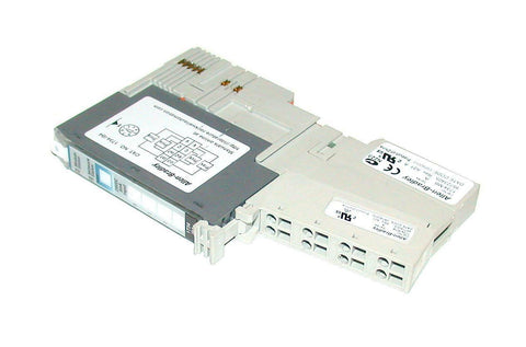 ALLEN BRADLEY 1734-IB4  PLC 24 VDC SINK INTPUT MODULE W/ TERMINAL BLOCK