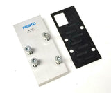 New Festo IAP-04-D1 Cover Plate W/ Gasket (12 Available)