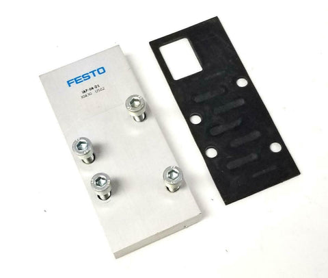 New Festo IAP-04-D1 Cover Plate W/ Gasket (12 Available)