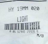 New Factory Authorized Parts  HY 19MM 020  White Panel Mount Pilot Light