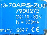 SICK MM18-70APS-ZU0 Photoelectric Switch DC 10-30V