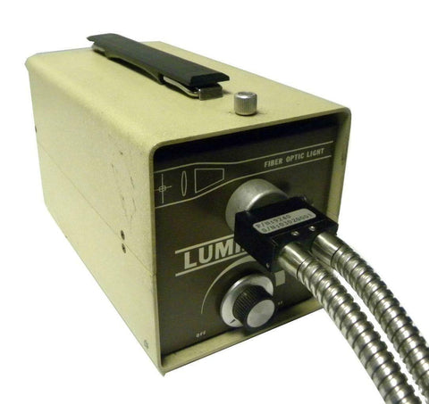 LUMINA-I FC-150 FIBER OPTIC LIGHT SOURCE WITH DUAL FIBER CABLE