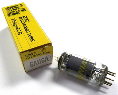 NEW IN BOX PHILLIPS ECG ELECTRON TUBE MODEL 6AU6A