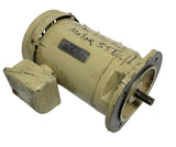 Yaskawa FELQ-5T23 Electric Motor 0.4 kW 4 Pole 1730 RPM 200/220V 3 Phase