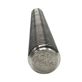 7/8-9 x 7-1/4" AISI 316 Stainless Steel Fully Threaded Stud Grade B8M w/ Nuts 8M