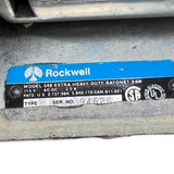 Rockwell Model 548 Extra Heavy Duty Bayonet Saw 115 Volts AC/DC 3.5 Amps