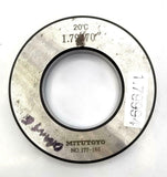 Mitutoyo 177-186 Setting Ring 1.800"