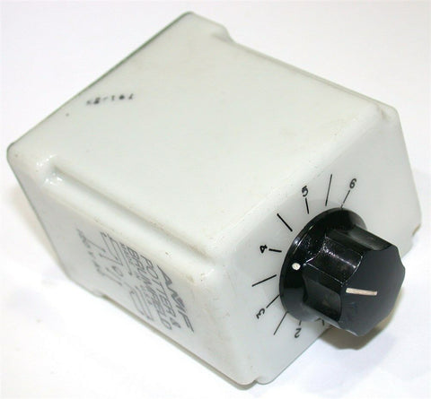 UP TO 4 POTTER & BRUMFIELD TIMER 1 - 60 SECONDS 120VAC CHB 38-70002