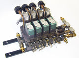 NUMATIC 4 BANK SOLENOID FLEXIBLOK ASSEMBLY WITH HARDWARE 081RS1005