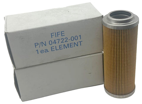 FIFE 04722-001 Pleated Filter Element (Lot of 2)
