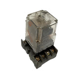 Dayton 5X827E General Purpose Relay 120V 50/60Hz 12A w/ Square D 8501NR51 Base