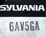 Sylvania 6AV5GA Electronic Tube