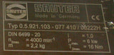 Sauter 0.5.921.103-077 410 / 00222H  Live Tool Holder Spindle