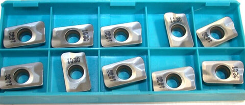 Lot of 10 New Ingersoll Carbide Milling Inserts APKT160416R IN1030