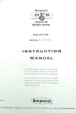 Kepco OPS-2000 Operational Amplifier Instruction Manual