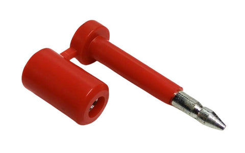 U-Line H-435 High Security Truck Seal Red Locks - Box of (27)