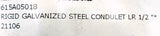 Crouse-Hinds 1/2" LR17 Rigid Galvanized Steel Conduit Outlet Body