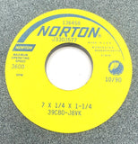 Norton 39C80-J8VK Toolroom Grinding Wheel 7" x 1/4" x 1-1/4" 80 Grit 3600 RPM